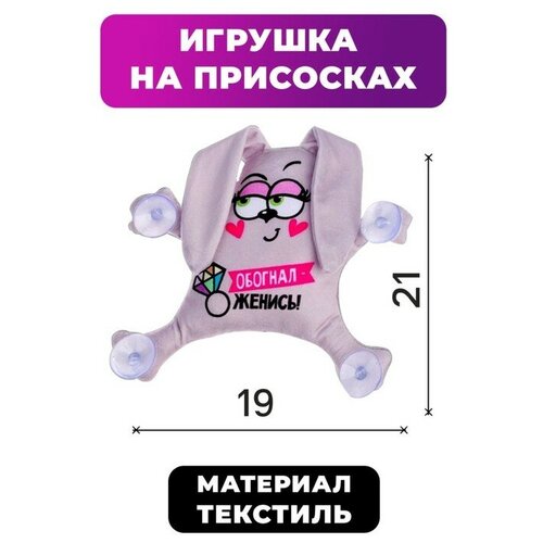 Milo toys Автоигрушка «Обогнал - женись», заяц, на присосках