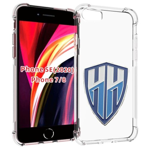 Чехол MyPads фк нижний новгород мужской для iPhone 7 4.7 / iPhone 8 / iPhone SE 2 (2020) / Apple iPhone SE3 2022 задняя-панель-накладка-бампер