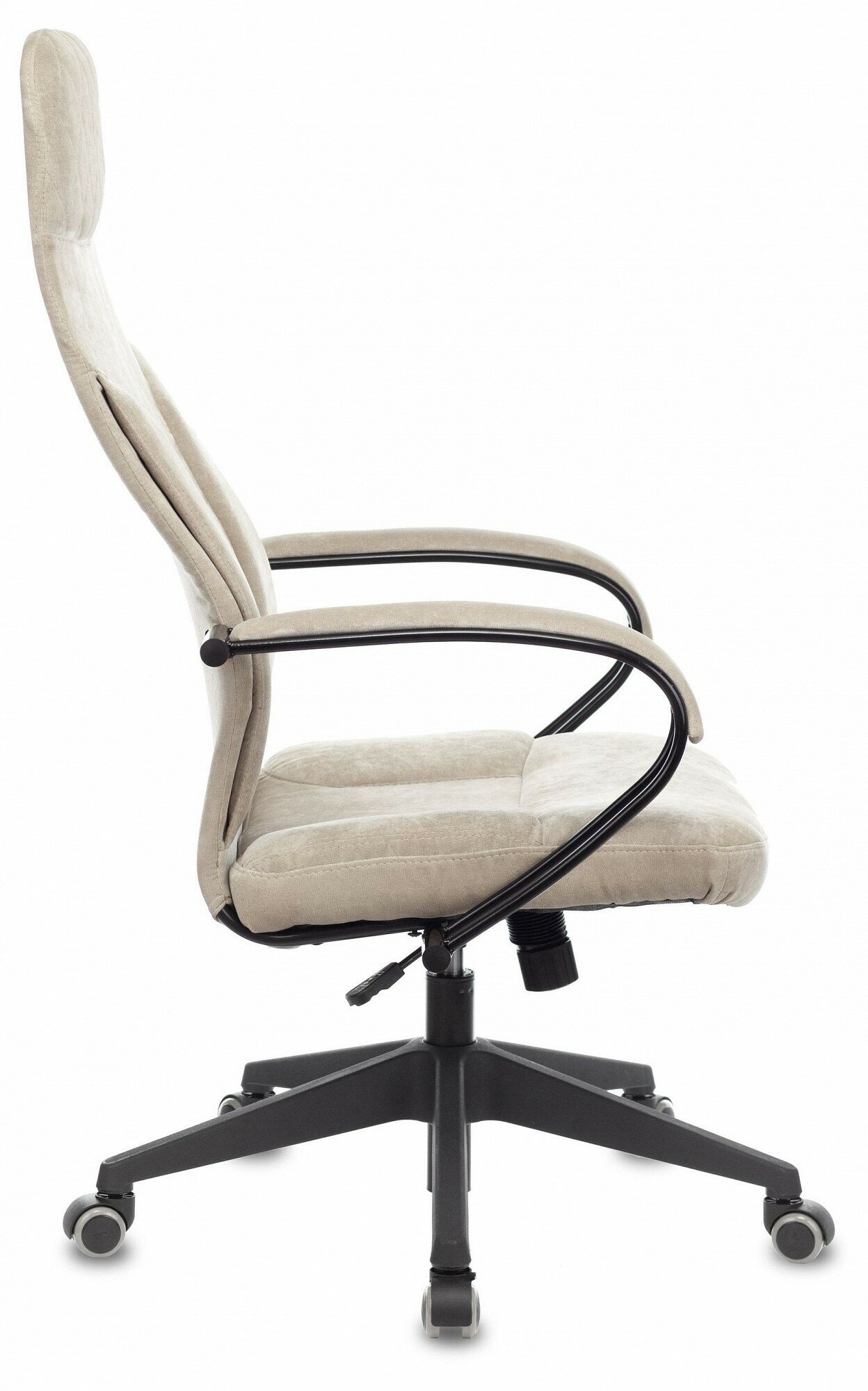 Кресло руководителя Бюрократ CH-608Fabric, на колесиках, ткань, серый [ch-608/fabric-dgrey] - фото №12