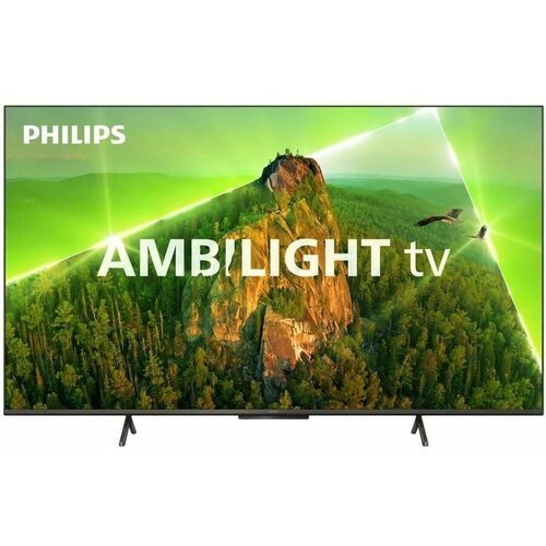 43 Телевизор Philips 43PUS810860 4K Ultra HD серебристый смарт ТВ Android 4061000₽