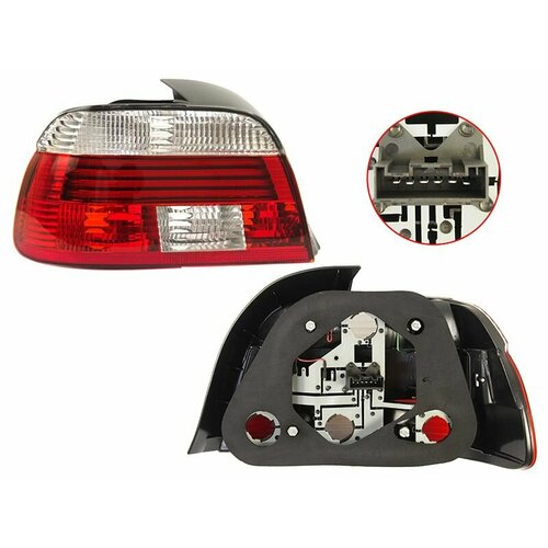 4441910LUE Фонарь задний BMW 5-SERIES E39 00-03 LH 4D LED 1шт