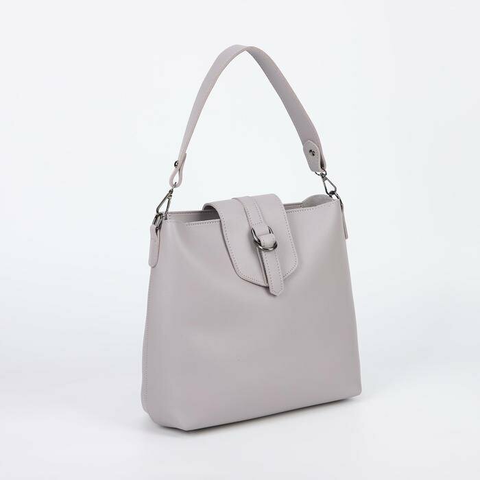 фото Сумка жен Клэр, 28*12*25, отд на клапане, сиреневый 5303341