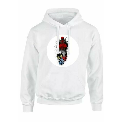 Толстовка Mewni-Shop, размер 56, мультиколор