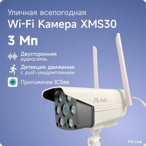 Камера видеонаблюдения  PS-Link XMS30 белый