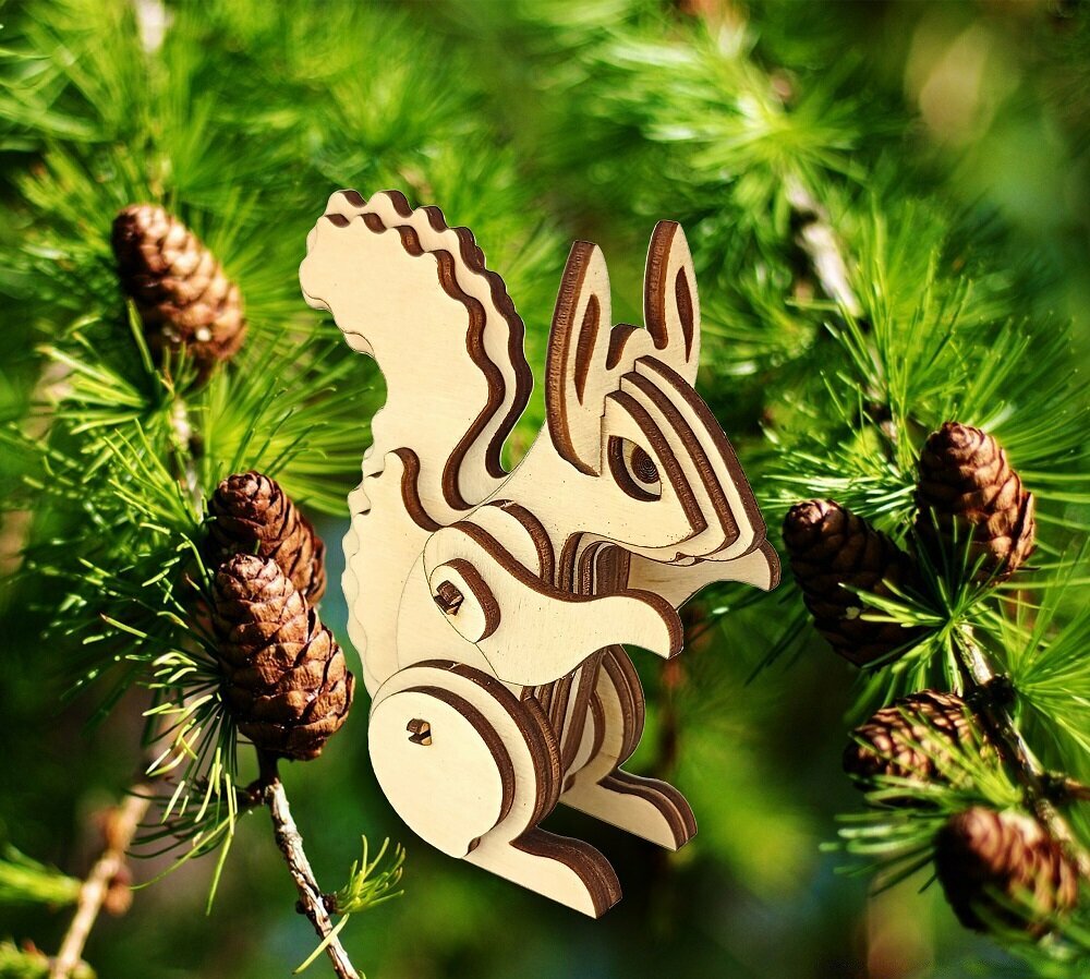 Сборная модель - Белочка