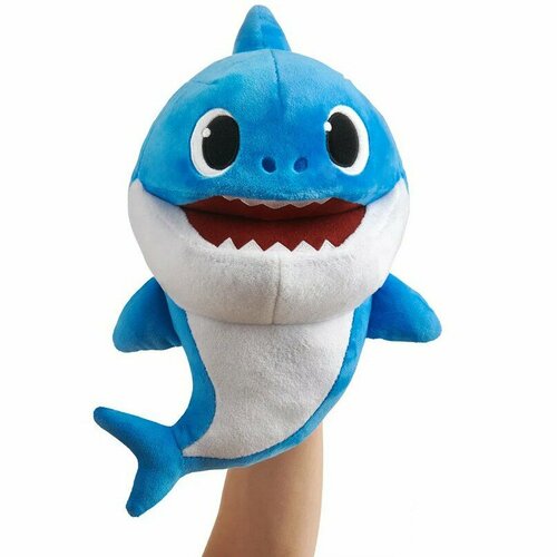 Игрушка плюшевая перчаточная Baby Shark Папа Акула Baby Shark 61083