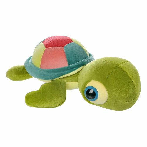 Мягкая игрушка Abtoys Черепашка с разноцветным панцирем, 20см мягкая игрушка abtoys черепашка с разноцветным панцирем 20см m4870