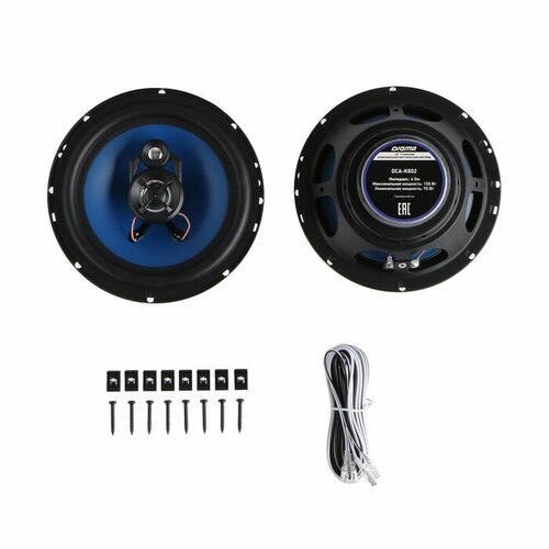 Акустическая система Digma DCA-K602 16 см 150 Вт набор 2 шт 5596₽