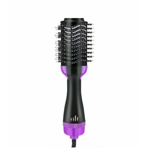 Фен 3в1 Выпрямитель Расческа Цвет фиолетовый воздушный стайлер фен расческа мультистайлер для укладки волос 6 в 1