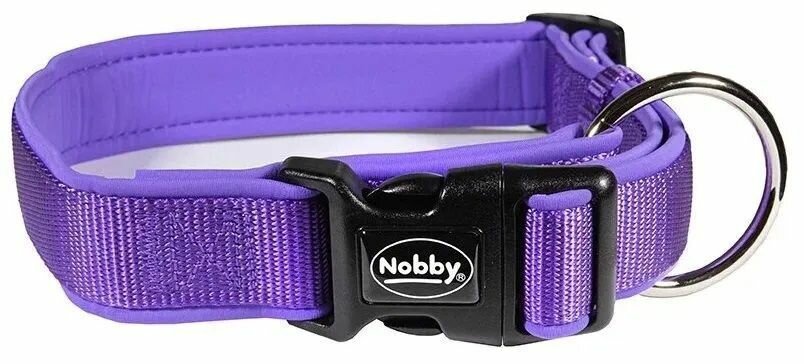 Nobby Ошейник для собак Classic, длина 20-30 см, ширина 15-20 мм, нейлон, фиолетовый