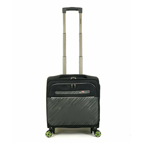 фото Чемодан mironpan, 35 л, размер xs, черный