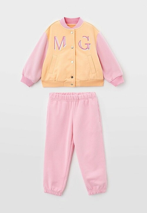 Комплект одежды MiaGia, размер 104, розовый