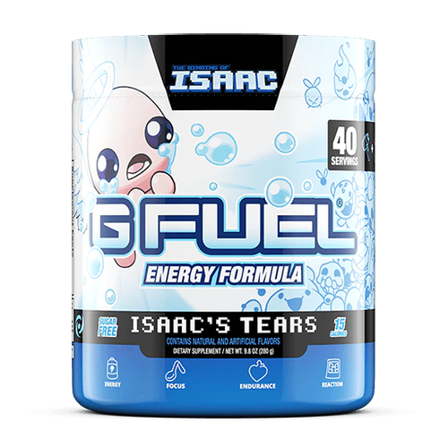 Сухой энергетик GFUEL Isaac's Tears, 40 порций, 280 г.