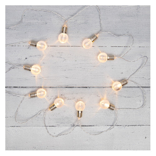 Гирлянда нить NEON NIGHT Home Лампочки  светодиодная  ламп 10шт  1 5м  304 015 