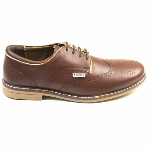 фото Туфли airbox, размер 45, коричневый