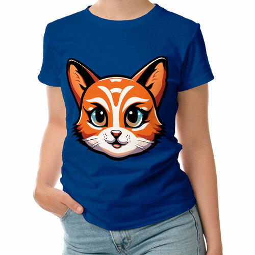 фото Футболка roly, размер m, синий