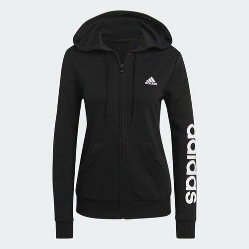 Толстовка adidas, размер S, черный