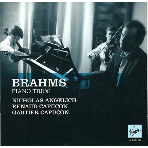 Компакт-диск Warner Renaud & Gautier Capucon / Nicholas Angelich – Brahms: Piano Trios (2CD) вивальди времена года исполняет рено капюшон renaud capucon vivaldi les 4 saisons