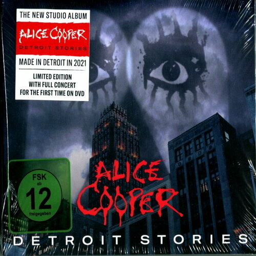 рок ear music extreme six limited edition 180 gram red Ear Music Alice Cooper / Detroit Stories (Limited Edition)(CD+DVD)