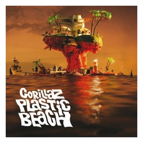 Виниловые пластинки, Parlophone, GORILLAZ - PLASTIC BEACH (2LP) gorillaz plastic beach lp