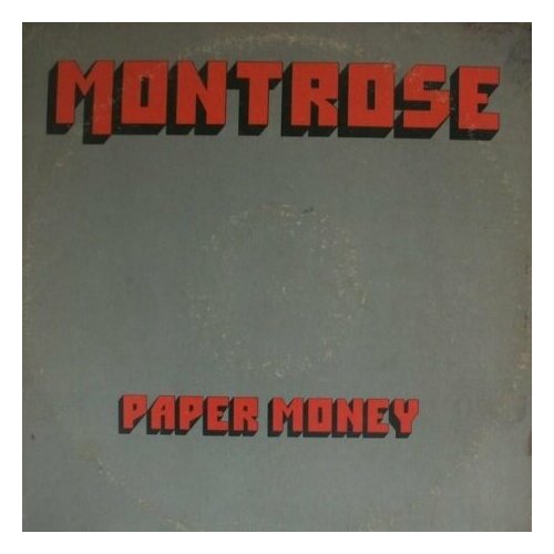 Старый винил, Warner Bros. Records, MONTROSE - Paper Money (LP , Used)
