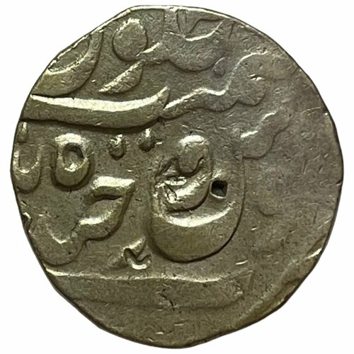 Индия, Хайдарабад 1 рупия 1877 г. (AH 1294) клуб нумизмат монета рупия хайдарабада 1906 года серебро мир махбуб али хан асаф джах vi