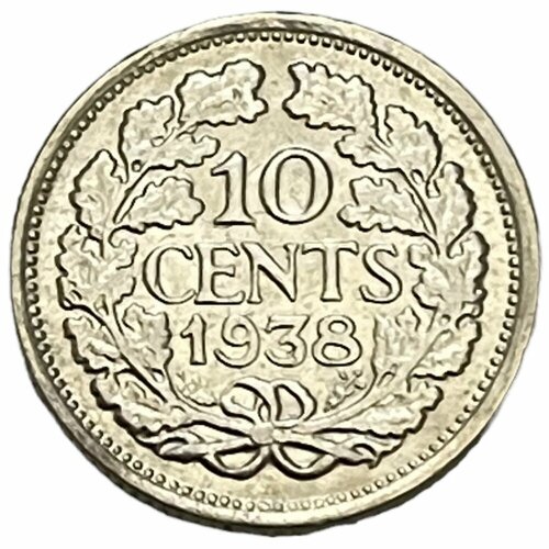 Нидерланды 10 центов 1938 г. (2) нидерланды 10 центов cents 1911