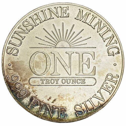США инвестиционный доллар 1982 г. (Sunshine Mining) (2) клуб нумизмат монета доллар америки 2001 года серебро 200 лет капитолию