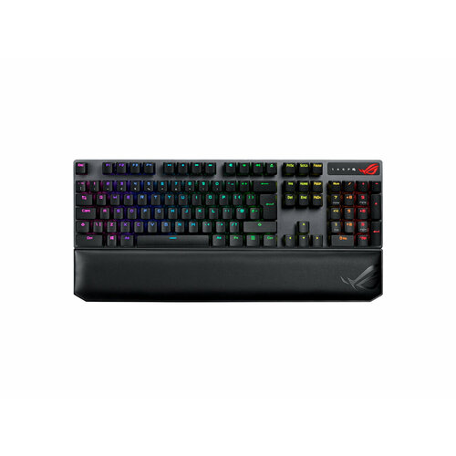 Клавиатура беспроводная механическая ASUS ROG Strix Scope NX Wireless Deluxe ROG NX Red USB BluetoothWireless RGB СерыйЧерный 90MP02I6-BKRA00 1806000₽
