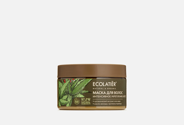 Маска для волос Ecolatier Интенсивное укрепление и рост 250мл - фото №1