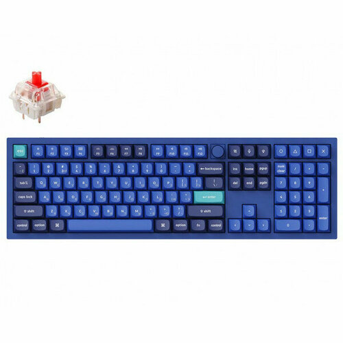 Клавиатура Keychron Q6 QMK Fully Assembled Knob Navy Blue-A Gateron G Pro Red 1899000₽