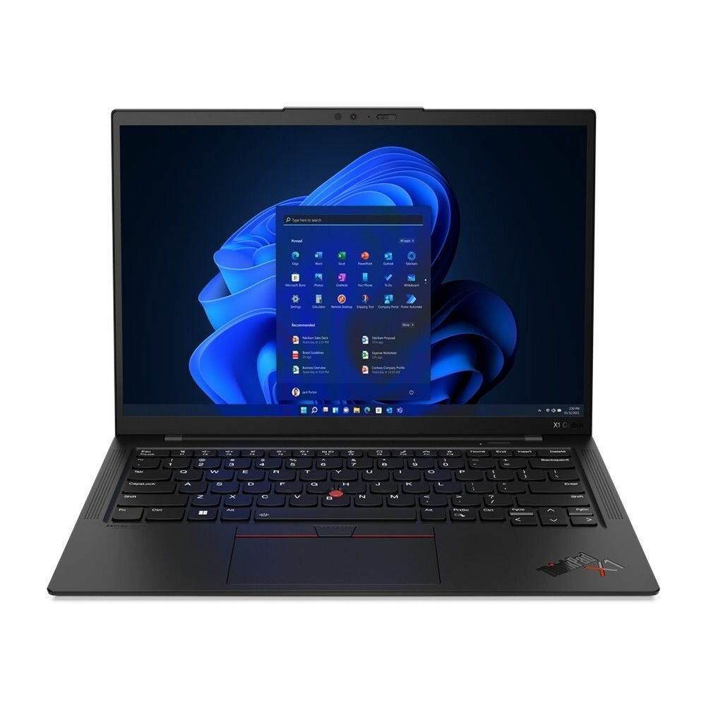 Ноутбук Lenovo ThinkPad X1 Carbon Gen10 Core i7-1260P/16Gb/SSD512Gb/14 /IPS/2.2k/WinPro/black (21CBS00F00)