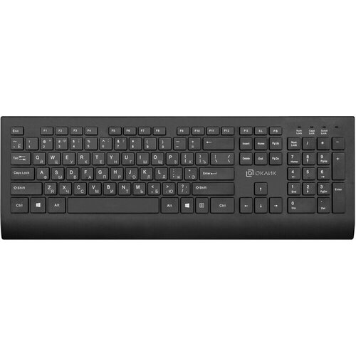Клавиатура Oklick 155M Black 143000₽