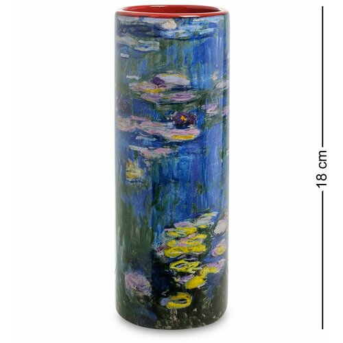 Pr-VAS05MO Ваза «Water lilies» Клод Моне (Museum Parastone)