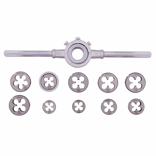 Набор плашек с воротком М8-М14 10штблистер техмаш 2305₽