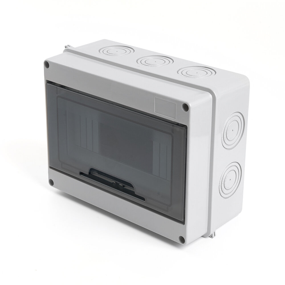 фото Бокс настенный STEKKER EBX50-1/08-65 8 модулей, пластик, IP65, артикул 39190