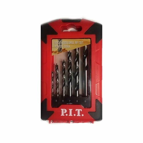 Набор сверл по дереву PIT 8 предметовASET02-008A 1485₽