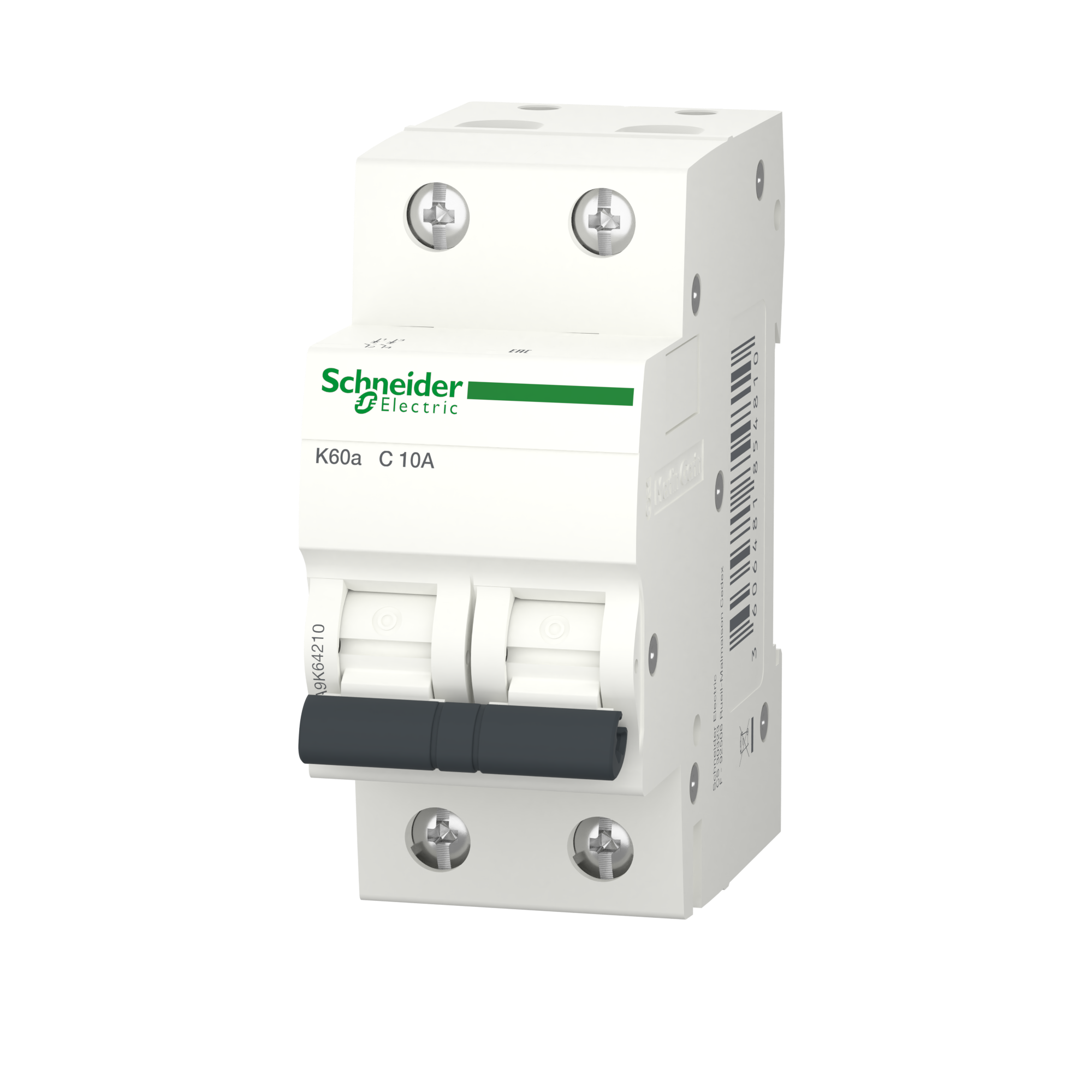 Автоматический выключатель Schneider Electric Acti9 1P N C10 А 4.5 кА - фотография № 1