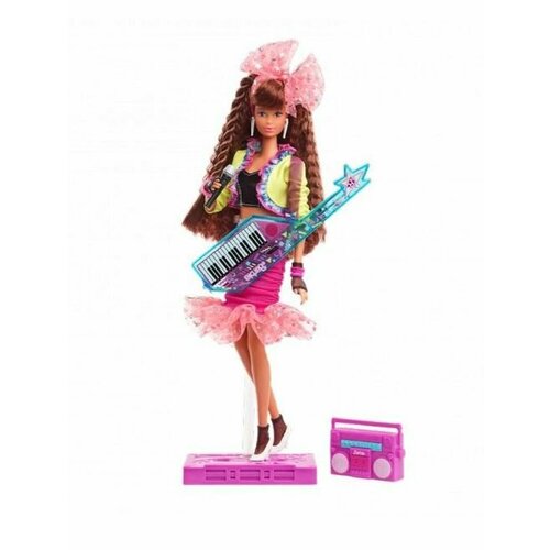 фото Кукла barbie коллекционная rewind 80s edition night out вечеринка gtj88 mattel