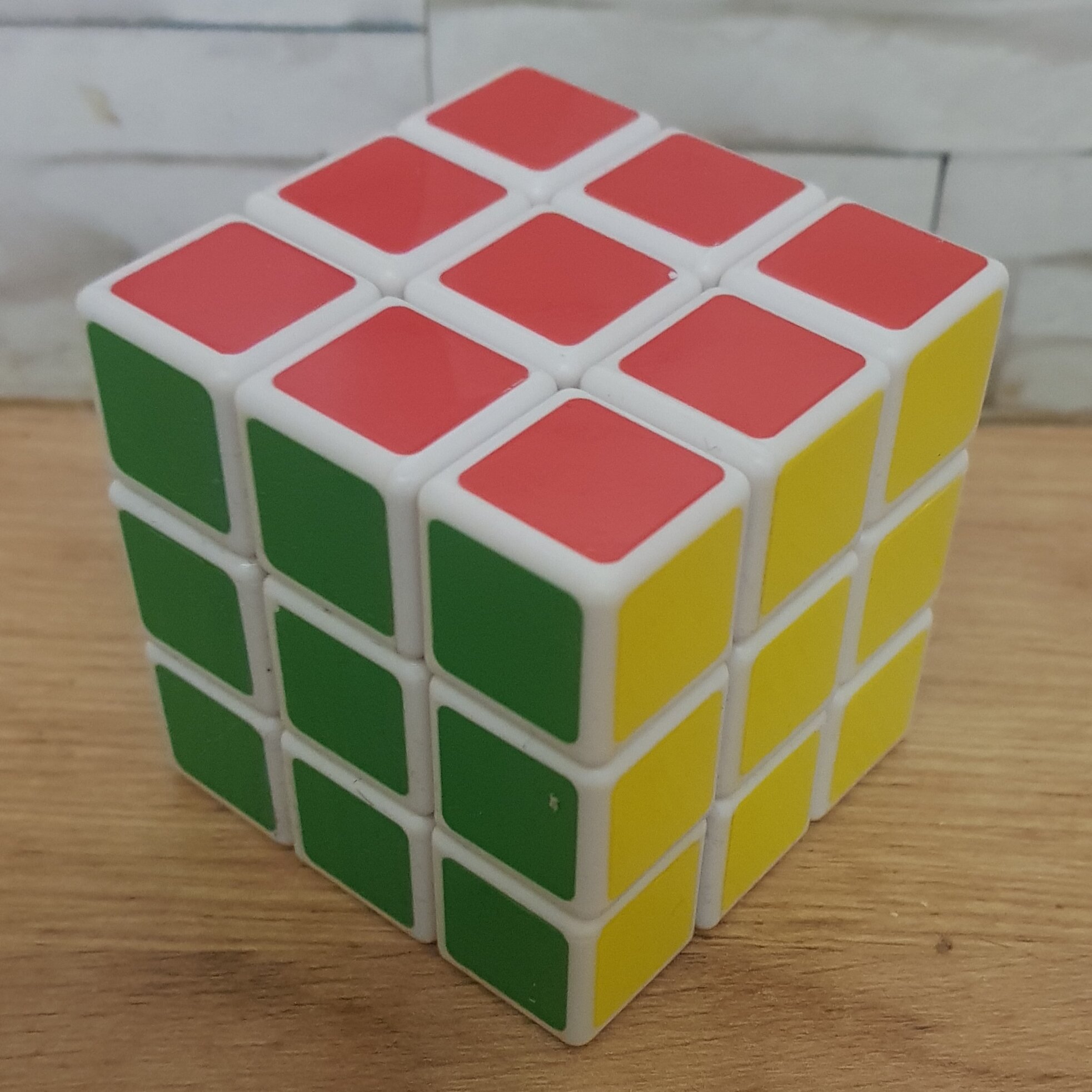 Головоломка "Кубик Рубика 3х3" пластик, 5,5х5,5см, для быстрой сборки, легко крутится