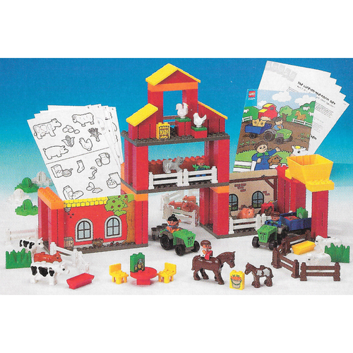 Конструктор LEGO Education 9134 Жизнь на ферме конструктор lego education 9065 brick bulk set