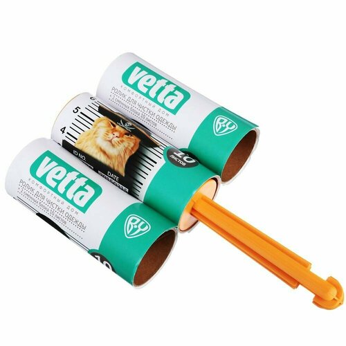 VETTA Ролик для чистки одежды 2 сменных блока 10 листов Дизайн GC 264₽