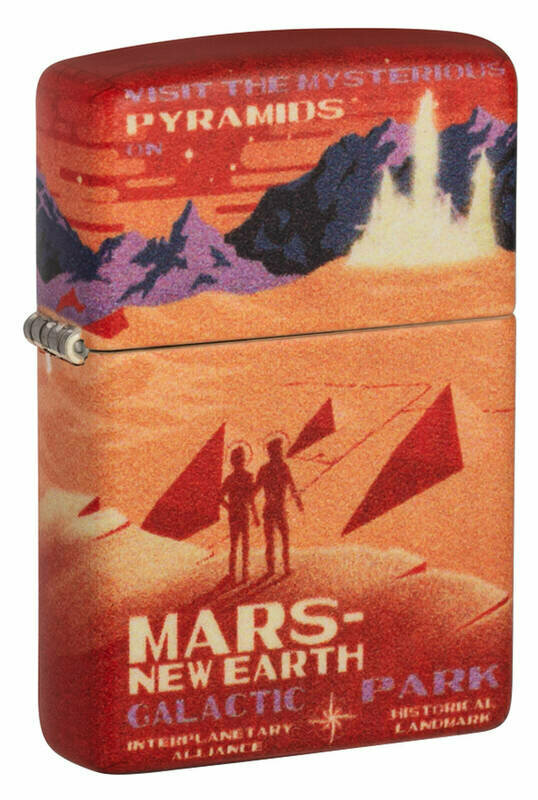 Зажигалка ZIPPO Mars Design 49634 - фотография № 11