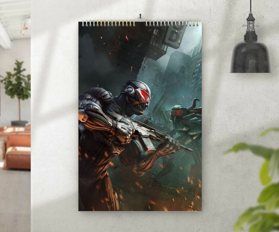 Календарь перекидной Crysis, Кризис №30, А4
