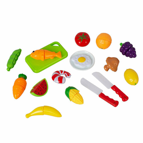 Набор Продукты на липучках 666-85 в пакете