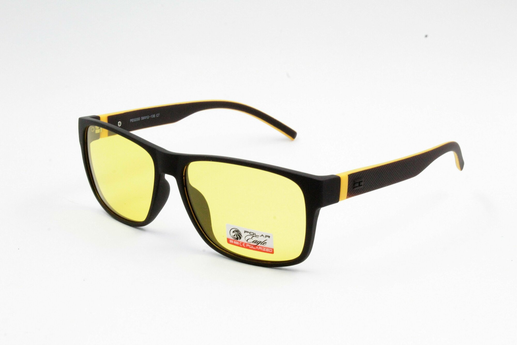 Очки водительские поляризационные, POLAR EAGLE POLARIZED, с желтыми линзами, очки для водителя, антифары