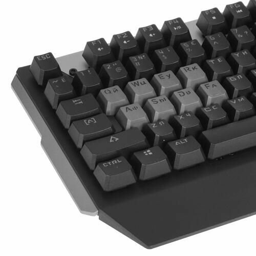 Клавиатура A4TECH Bloody , USB, серый + черный - фото №5