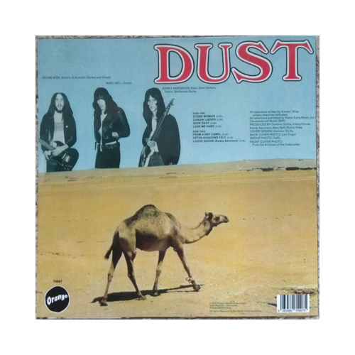 Dust - Dust, 1xLP, BLACK LP