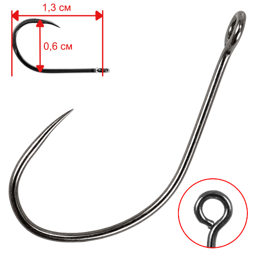фото Крючки dunaev trout barbless №2 (7шт.)
