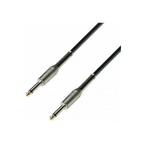 Кабель аудио 1xJack - 1xJack Adam Hall K3IPP0300S 3.0m dmx кабель 3 pin xlr m xlr f 3м adam hall k3 dmf 0300